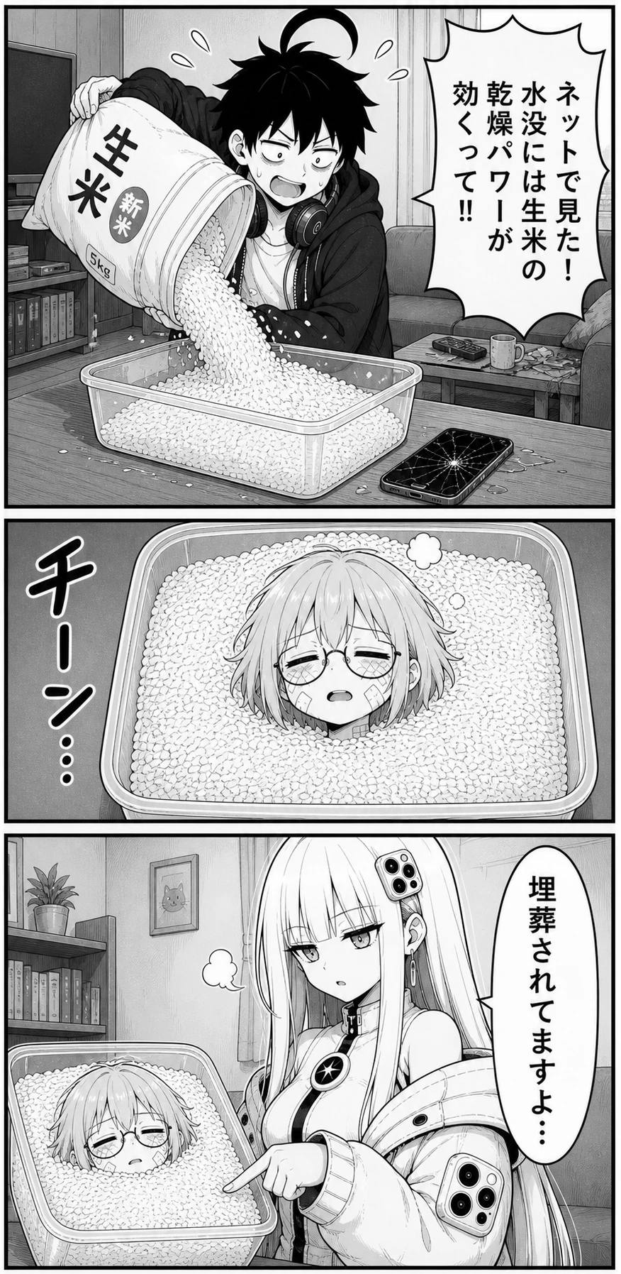バキスマちゃん 第7話 ジップロック防水 4ページ