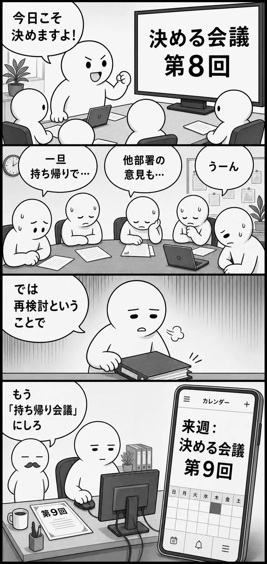 今日もバグってる 第37話 大事な会議 1ページ