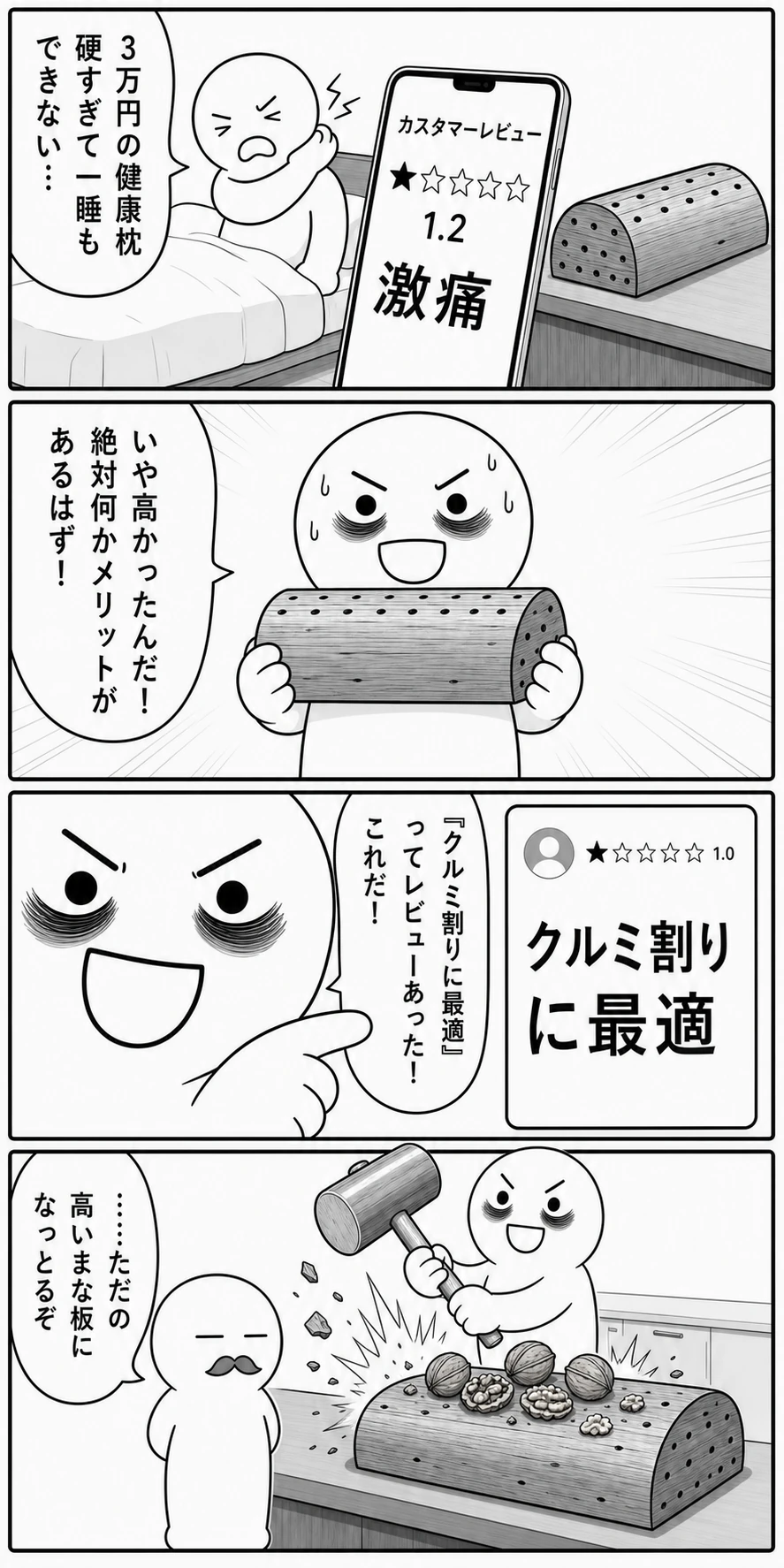 今日もバグってる 第64話 3万円の健康枕 1ページ