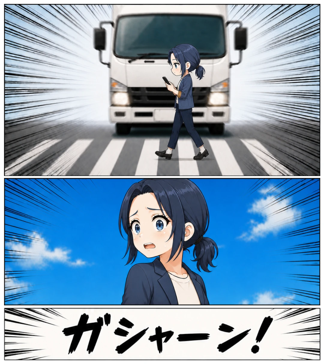 くれなとこよい 第1話 転生まであと一秒 1ページ