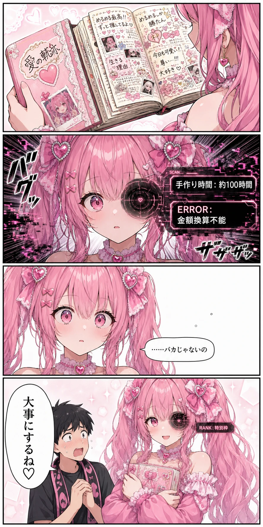 めるめる 第1話 あなたの愛、数字でしっかり見えてます♡ 2ページ