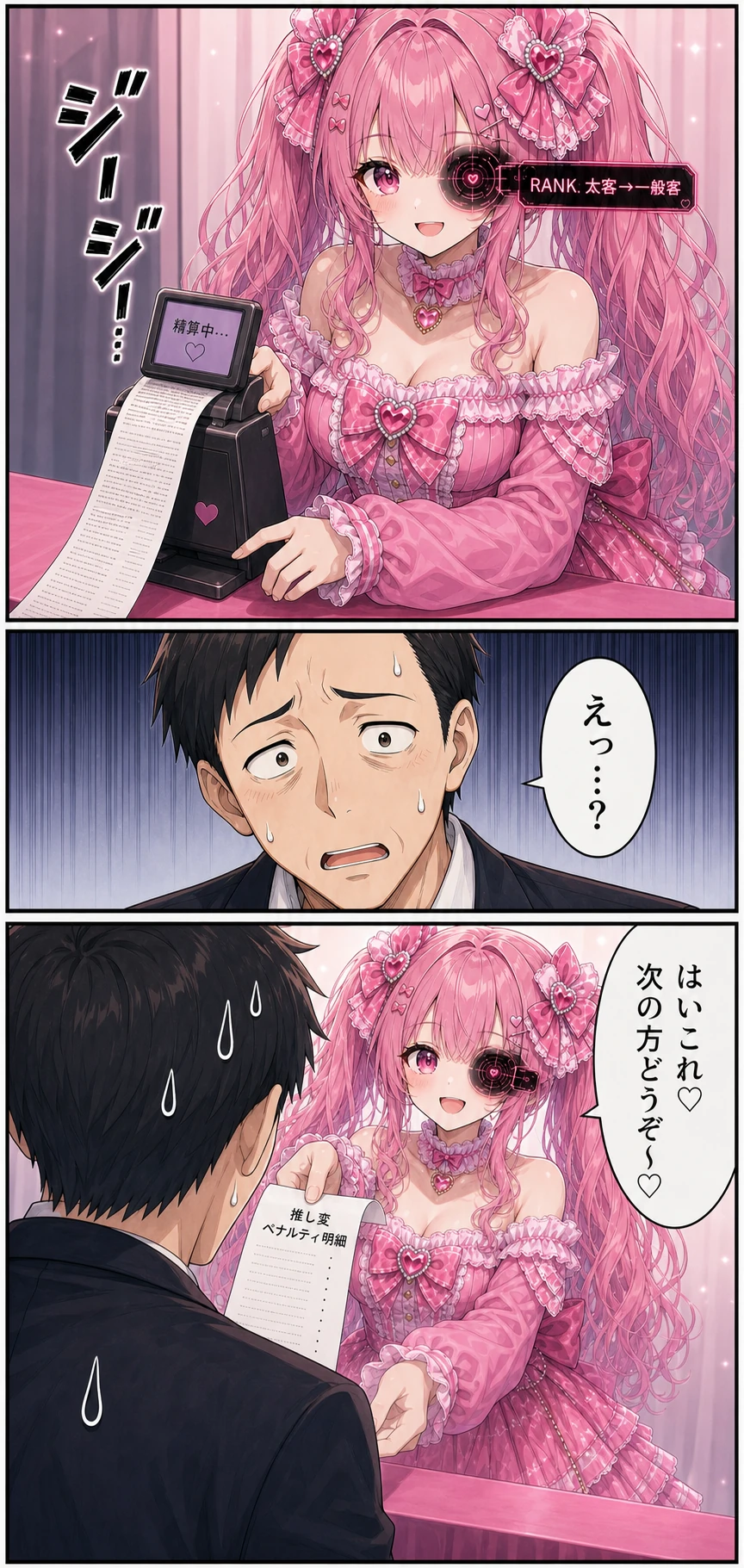 めるめる 第3話 推し変がバレたファンへの一番怖い対応 2ページ