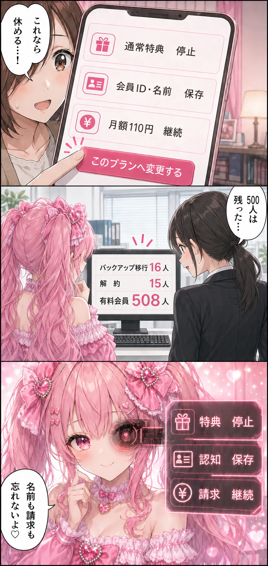 めるめる 第15話 認知バックアップ 2ページ
