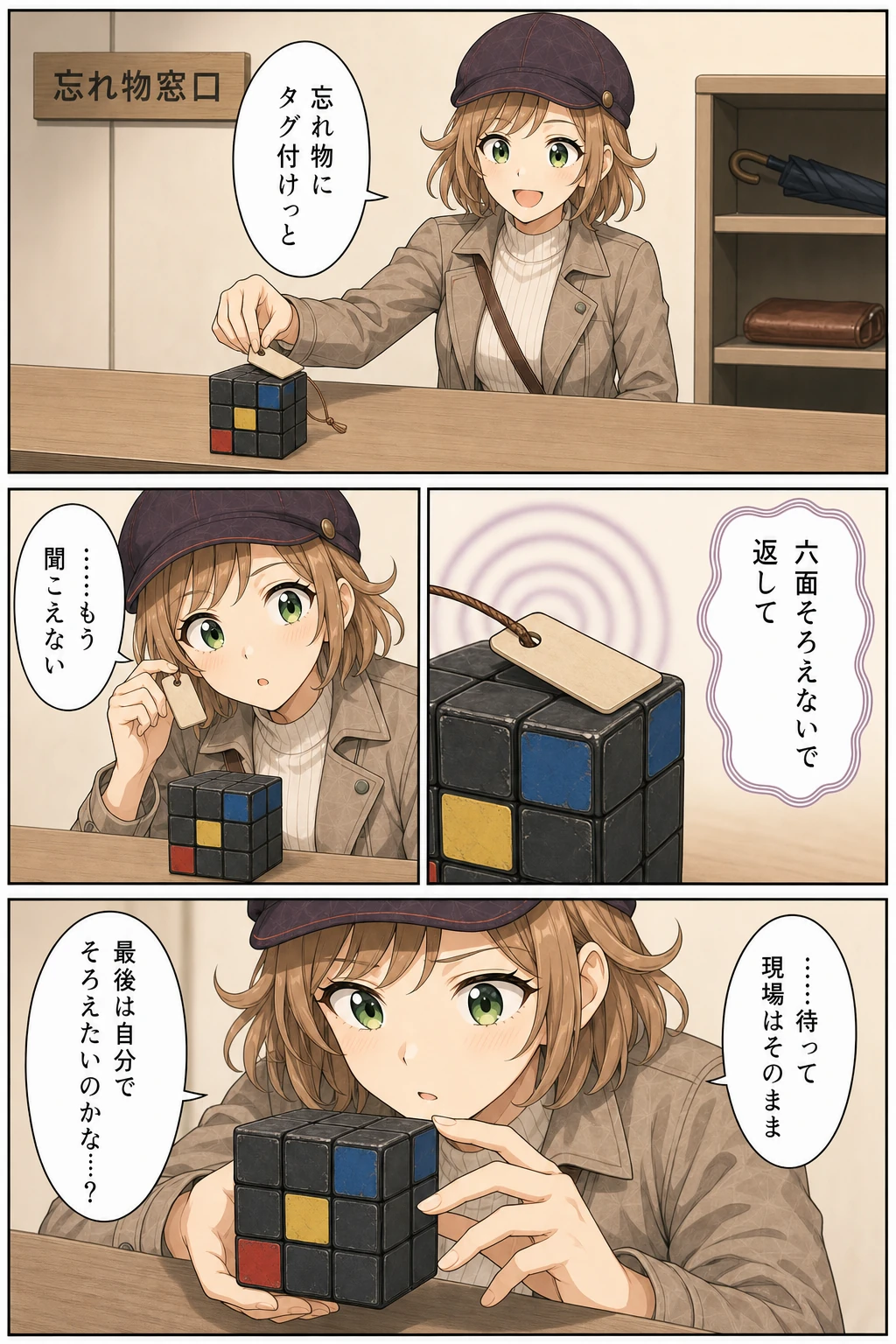 忘れ物は一度だけしゃべる 第2話 1ページ