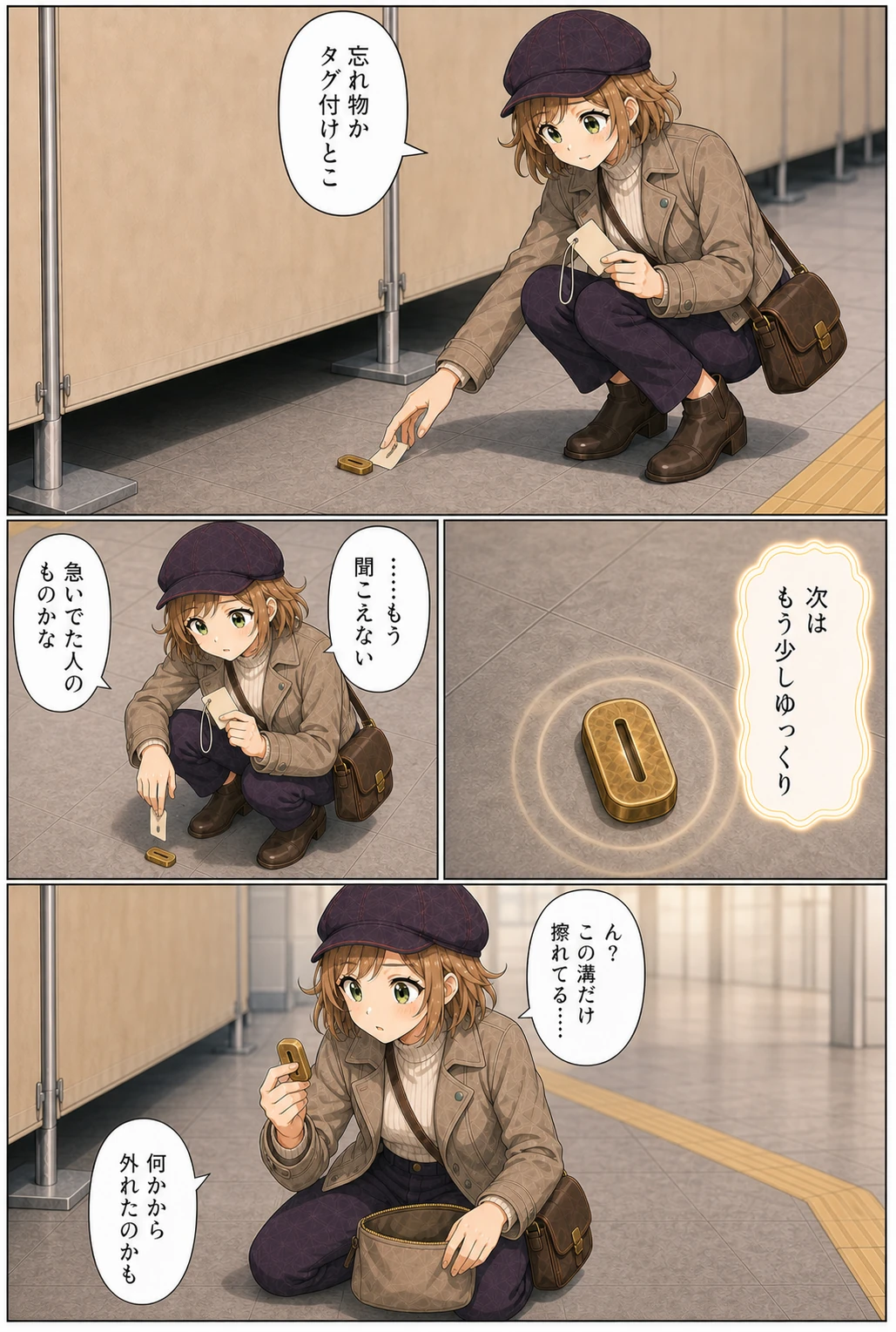 忘れ物は一度だけしゃべる 第3話 1ページ